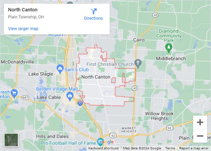 canton service area
